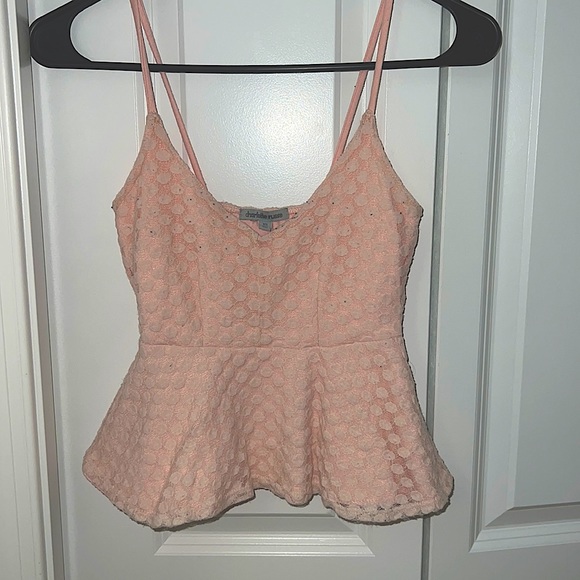 Charlotte Russe | Pink Sleeveless Crop top - Picture 1 of 4